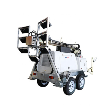 SWT 12HKP3600 high mast vehicle-mounted telescopic led light tower